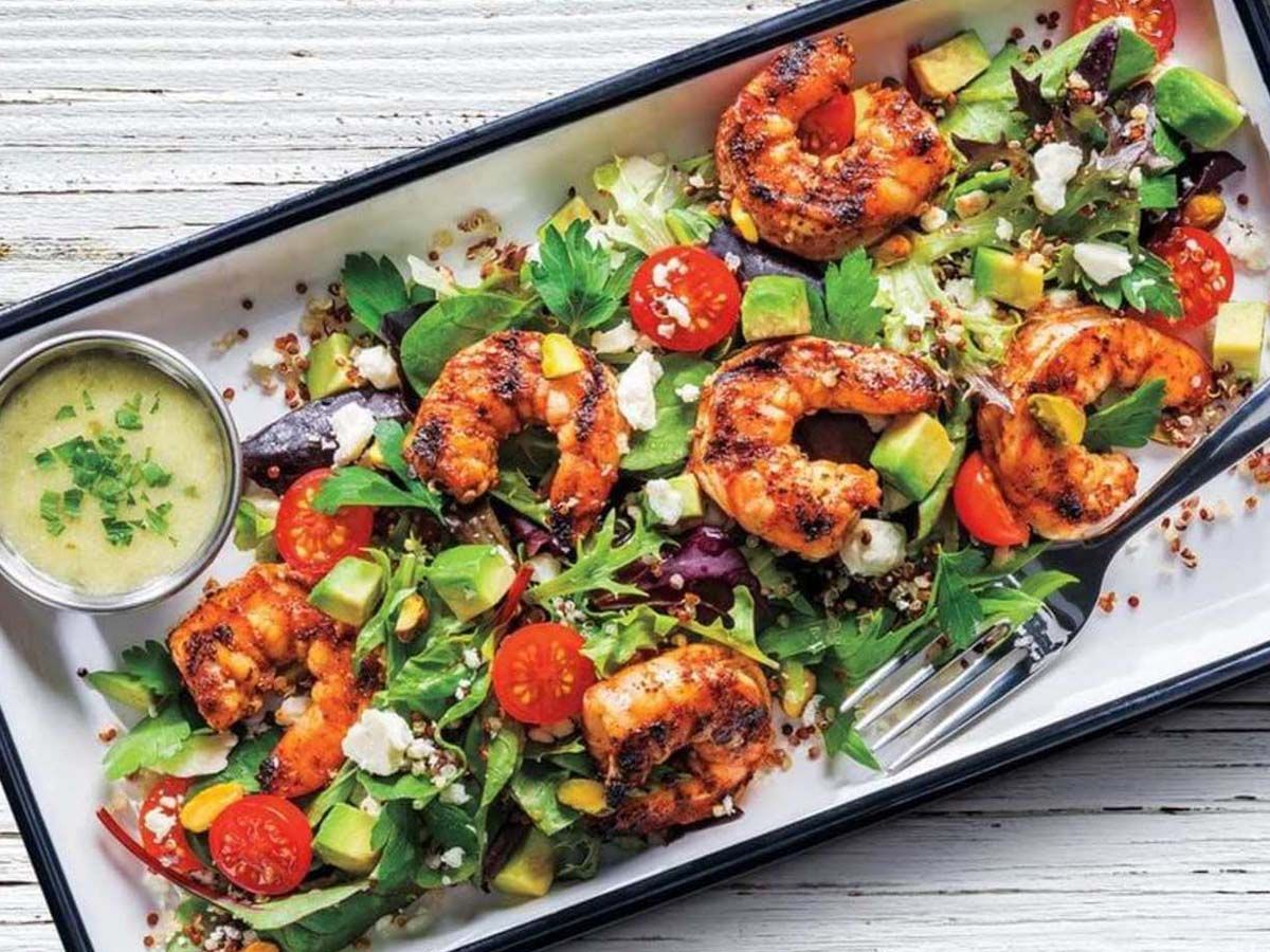 Shrimp quinoa