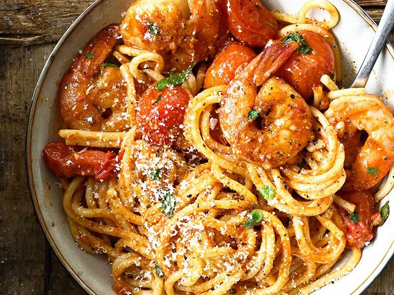 Shrimp Spaghetti
