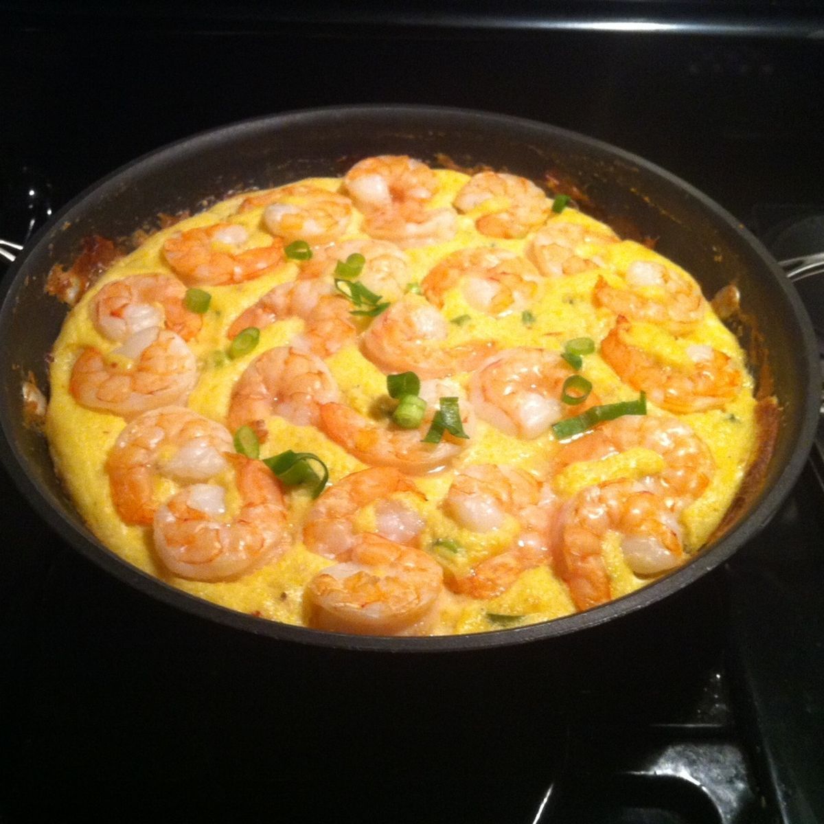 Shrimp witn Grits casserole