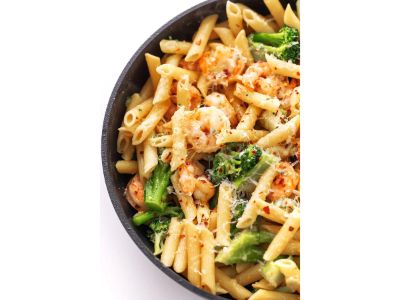 Penne Pasta With Shrimp