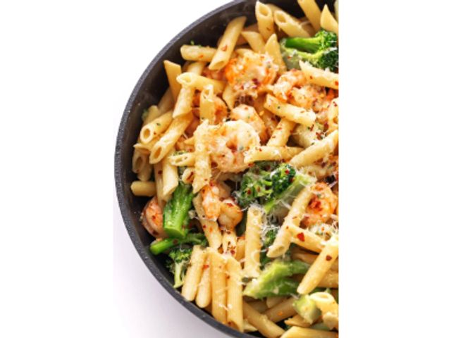 Penne Pasta With Shrimp