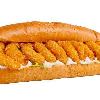 Shrimp sandwich