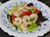 Shrimp With Chili Sauce Platter