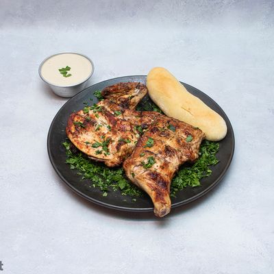 Half Grilled Chicken