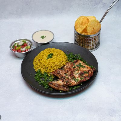 Quarter Grilled Chicken Breast Meal