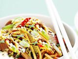 Singapore Noodles With Chicken