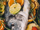 Singary Gilthead Bream Fish With Potatoes Tray