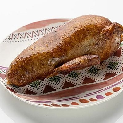 Single pigeon stuffed with rice