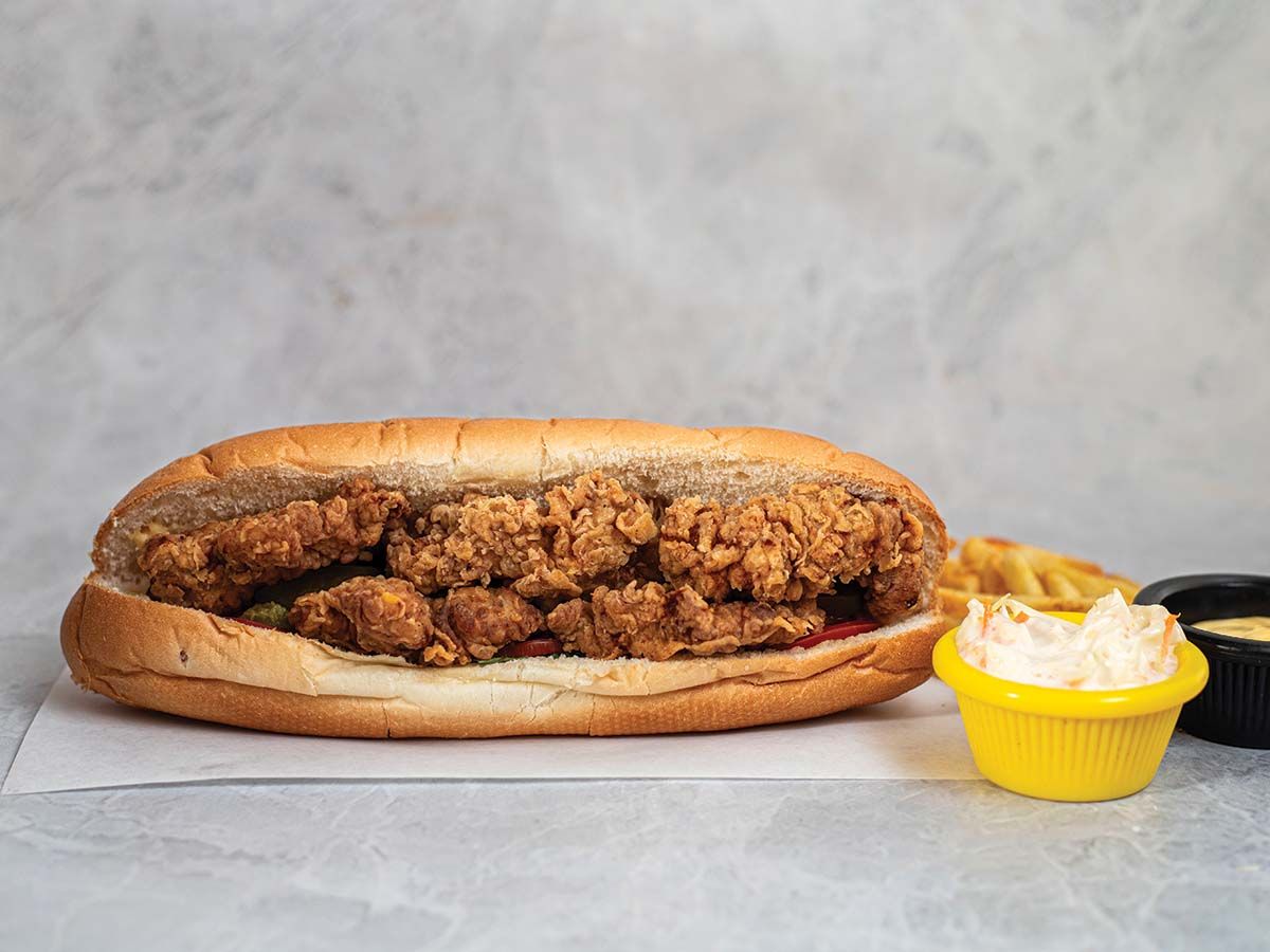 Chicken Zinger with Ranch Sauce