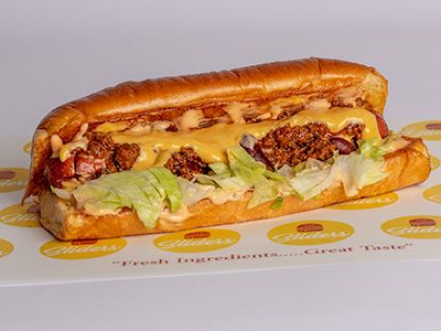 Chili Hot Dog Sandwich