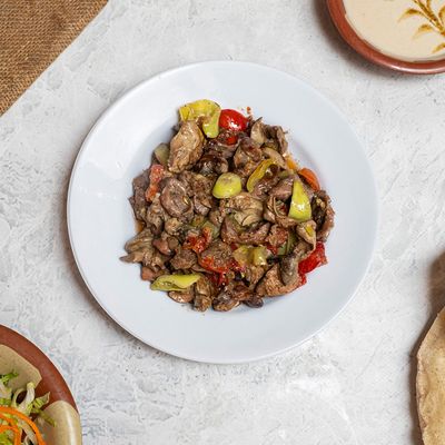 طبق كبد السمان