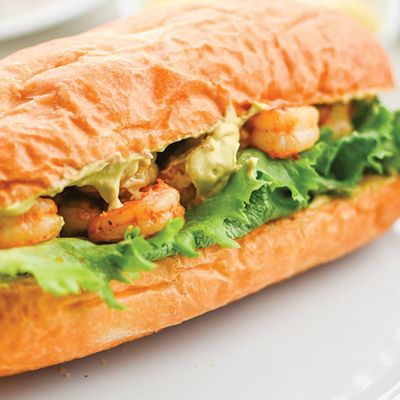 Small Shrimp Sandwich