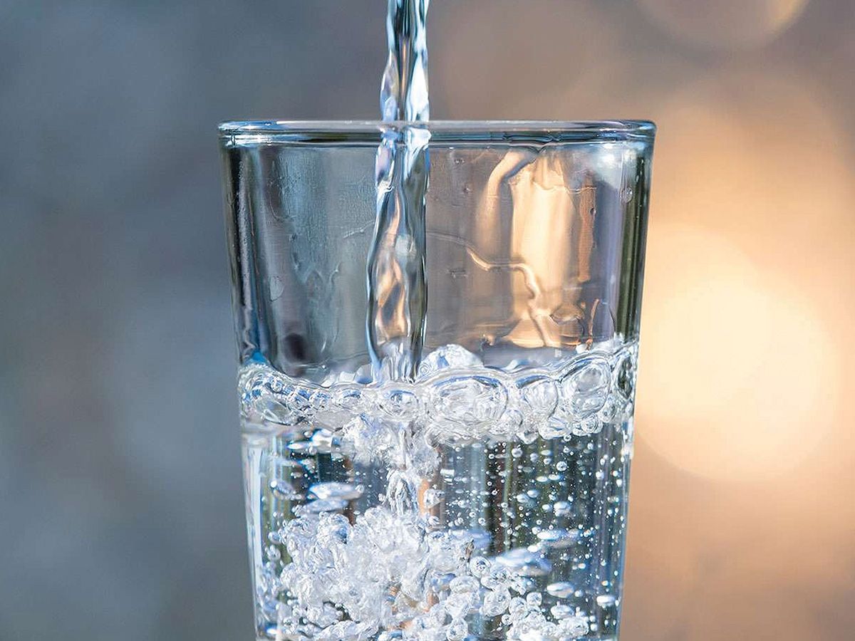 Small mineral water