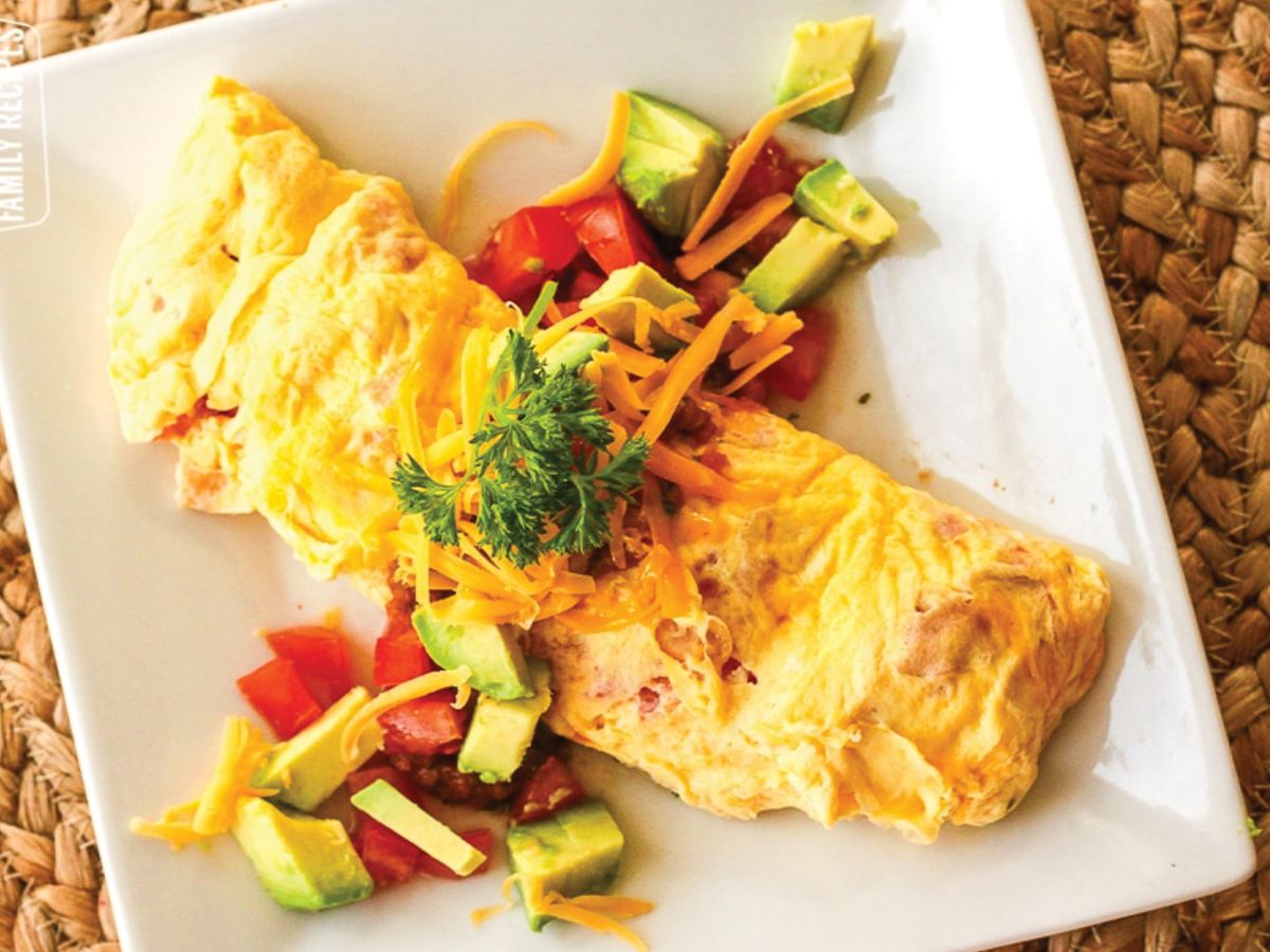 Small omelette packet