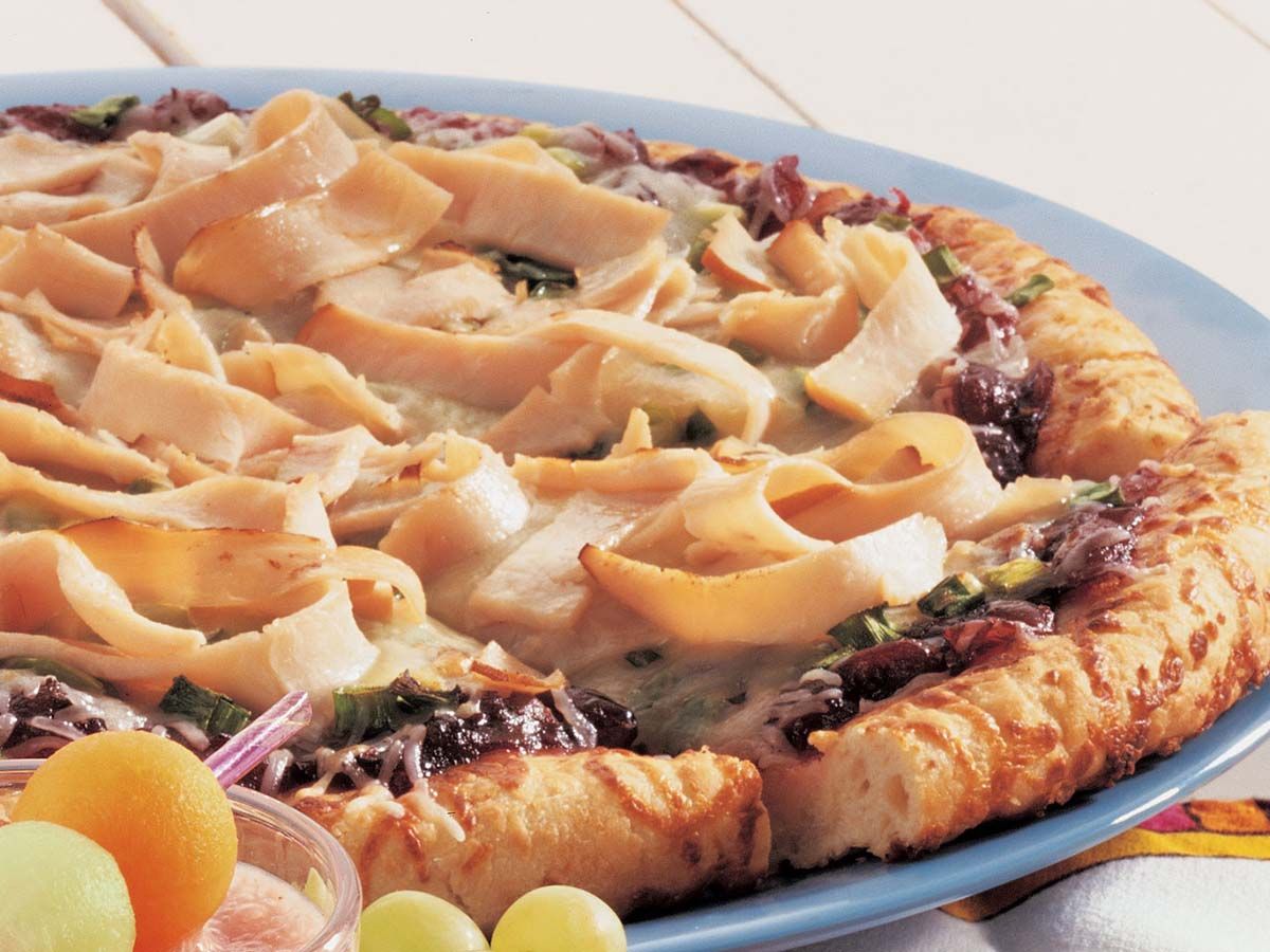 Smoke Turkey Pizza