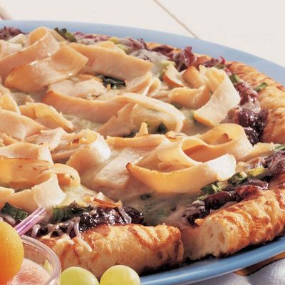 Smoke Turkey Pizza