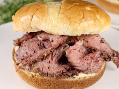 Smoked Roast Beef Sandwich