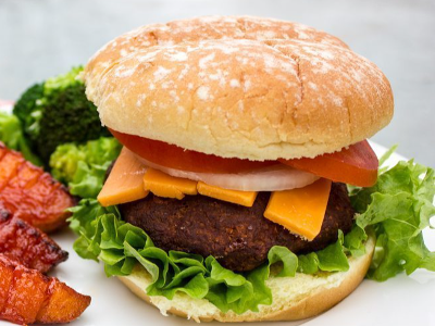 Smoked Turkey Chicken Burger