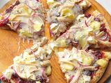 Smoked Beef With Brie Cheese Pizza