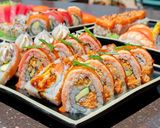 Seared Salmon Bermuda Roll