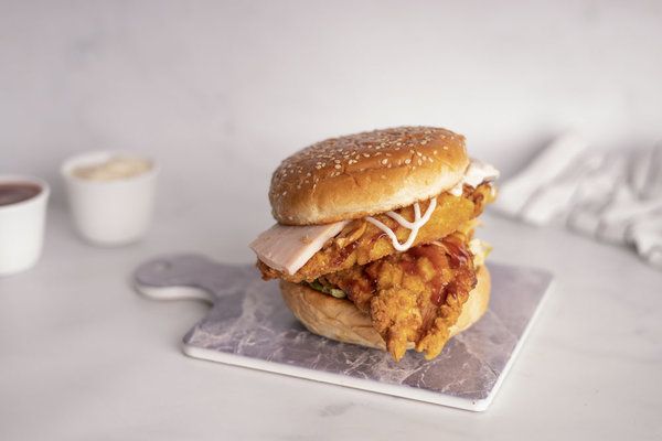 Smoked Burger Fried Chicken