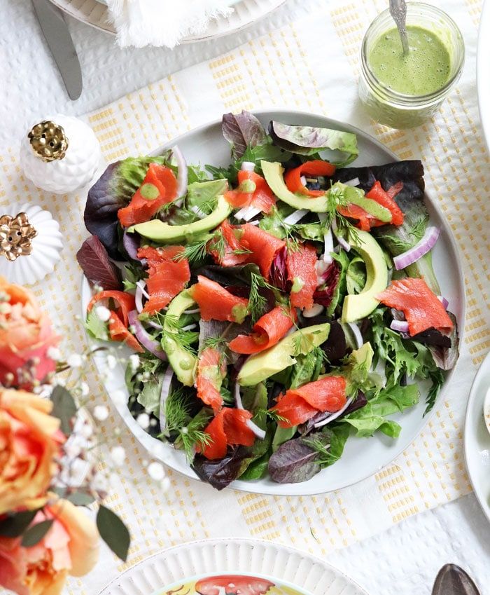 Smoked Salmon Salad