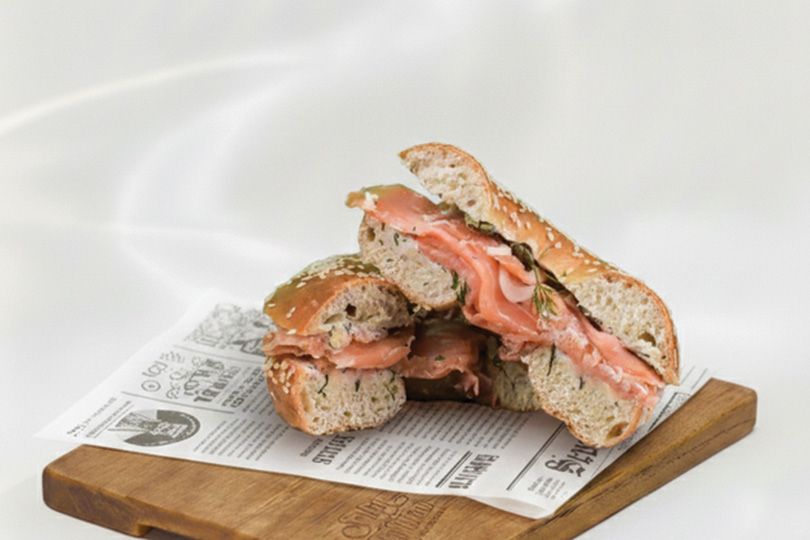 Smoked Salmon Bagel