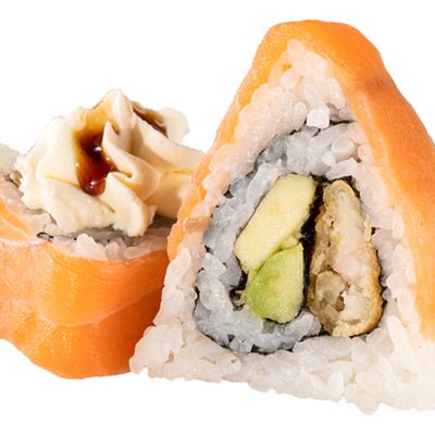 Smoked Salmon Bermuda Roll
