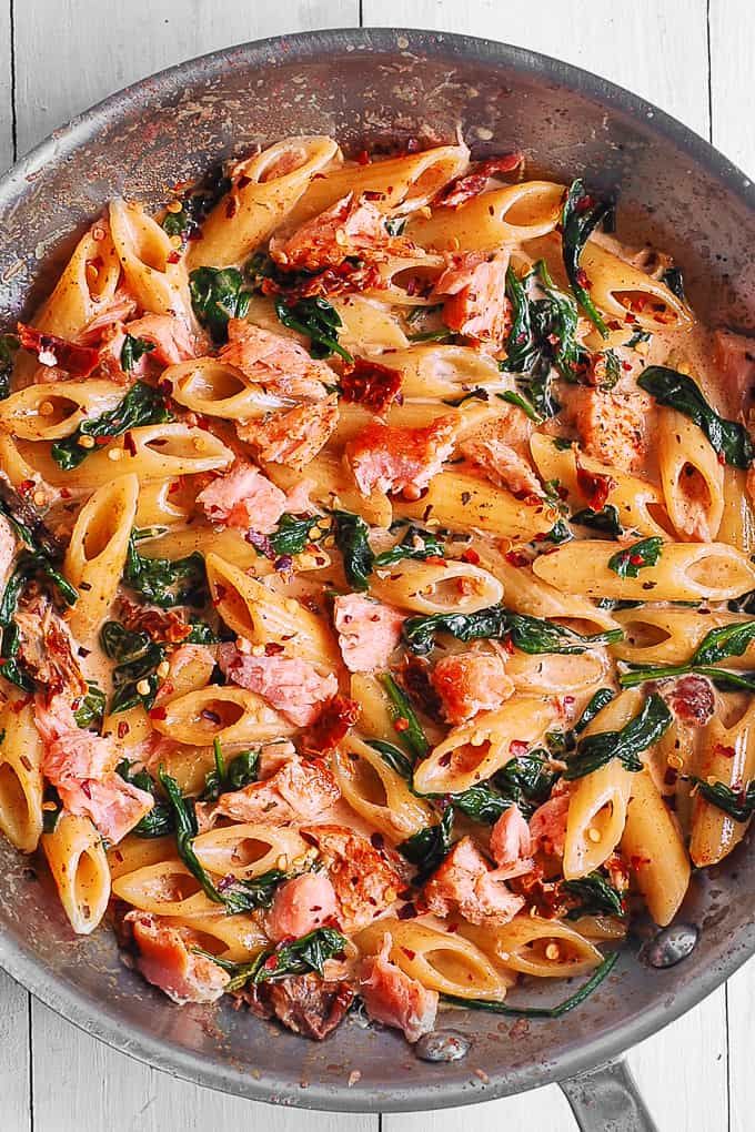 Smoked Salmon Pasta
