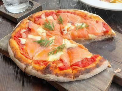 Smoked Salmon Pizza