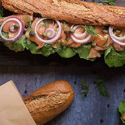 Smoked Salmon Sandwich
