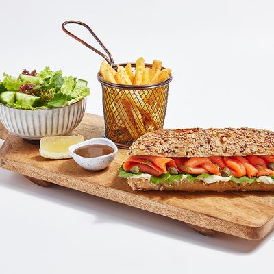 Smoked Salmon Sandwich