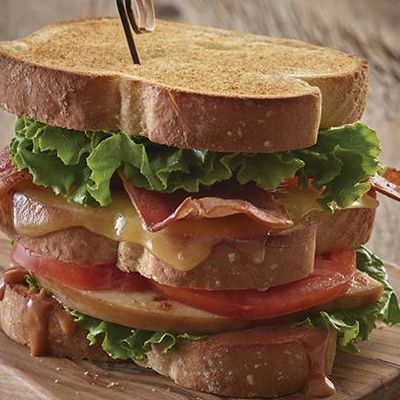 Smoked Turkey Club Sandwich
