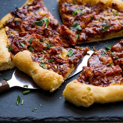 Smoked Turkey Oriental Pizza