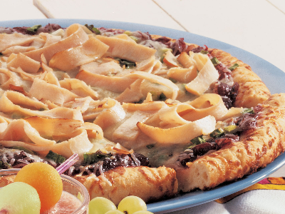 Smoked Turkey Oriental Pizza