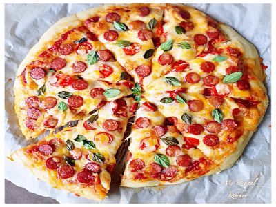 Smoked Turkey Pizza