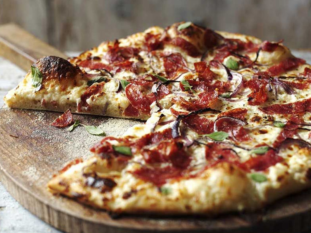 Smoked Turkey Pizza