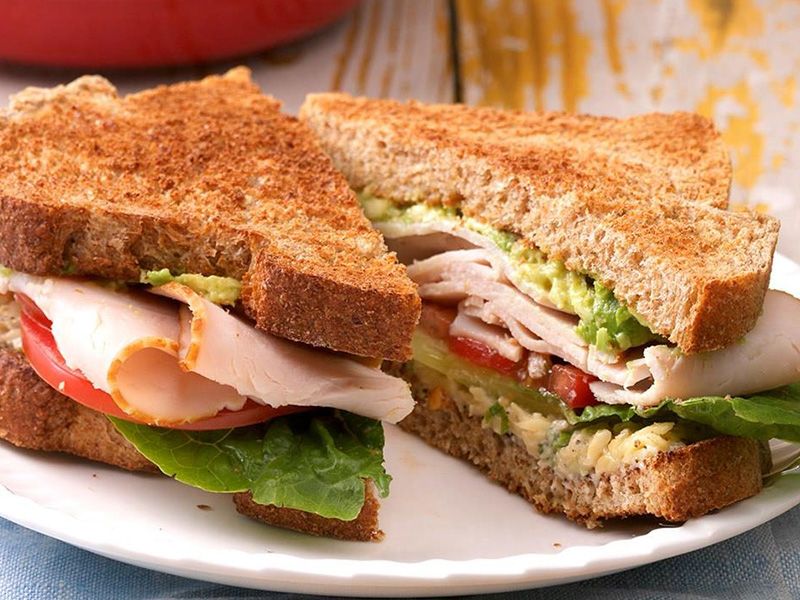 Smoked Turkey Cheese Club