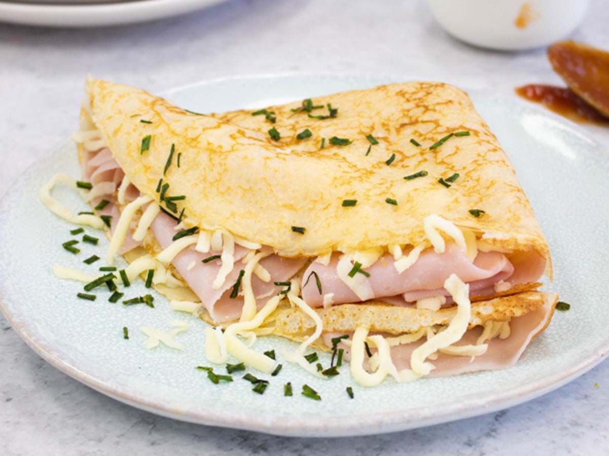Smoked Turkey crepe
