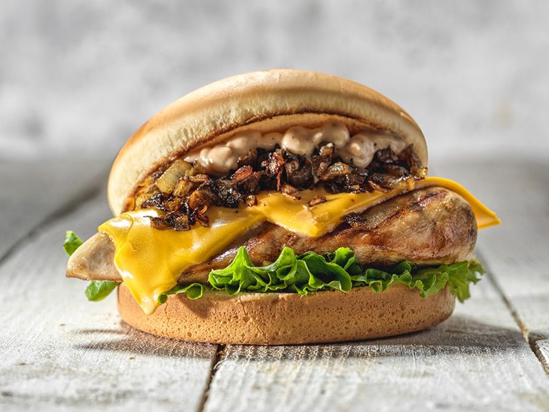 Smoked Grilled Chicken Sandwich