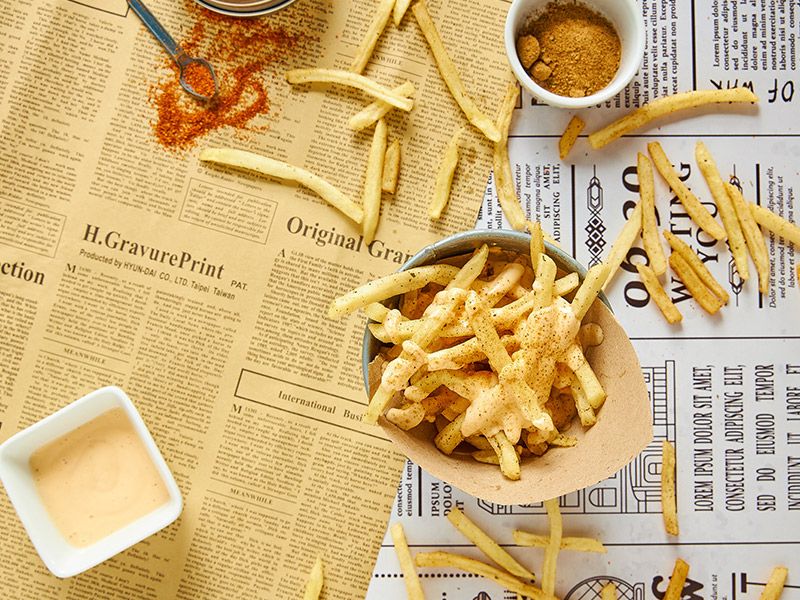 French Fries with Smoky Mayonnaise