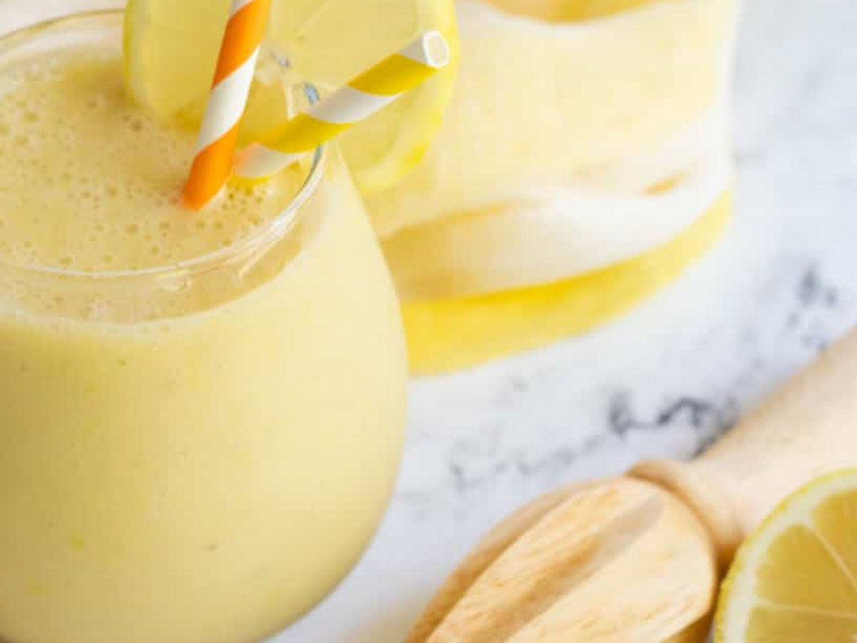 Smoothie Lemon With Bun