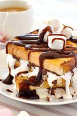 Chocolate And Marshmallow Toast