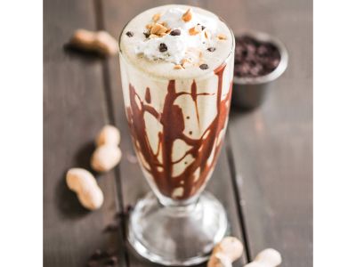 Snicker Chocolate Milkshake