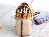 Snickers Chocolate Milkshake
