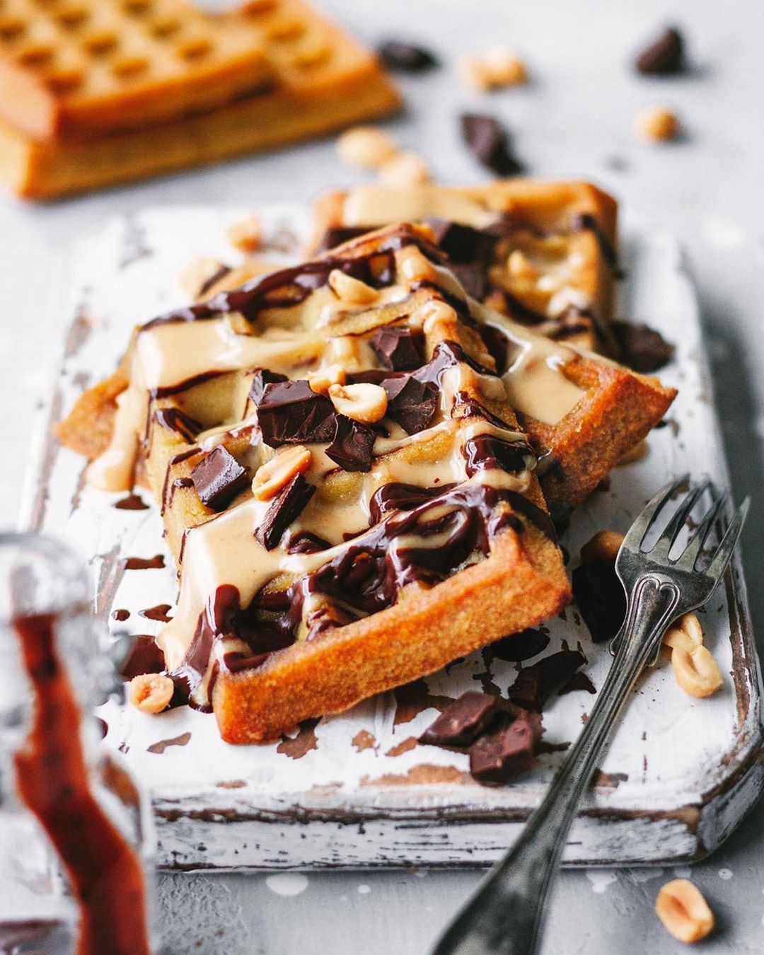Snickers Chocolate Waffle