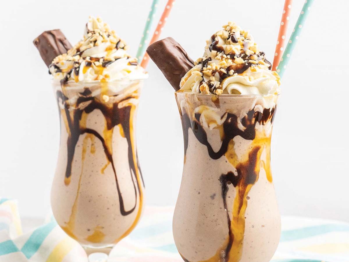 Snickers milkshake