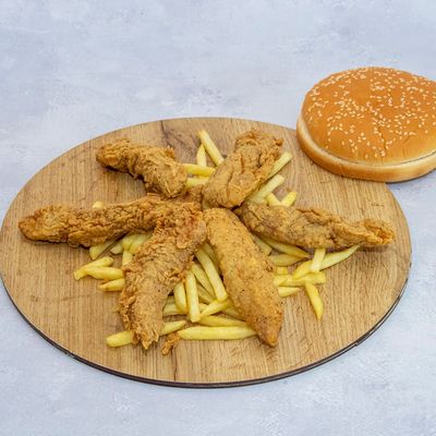 Strips Meal 6 Pieces