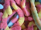 Sour Neon Worms Candies