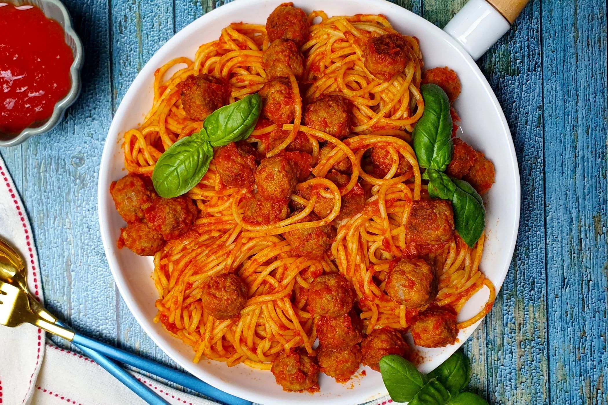 Spaghetti Con Polpette